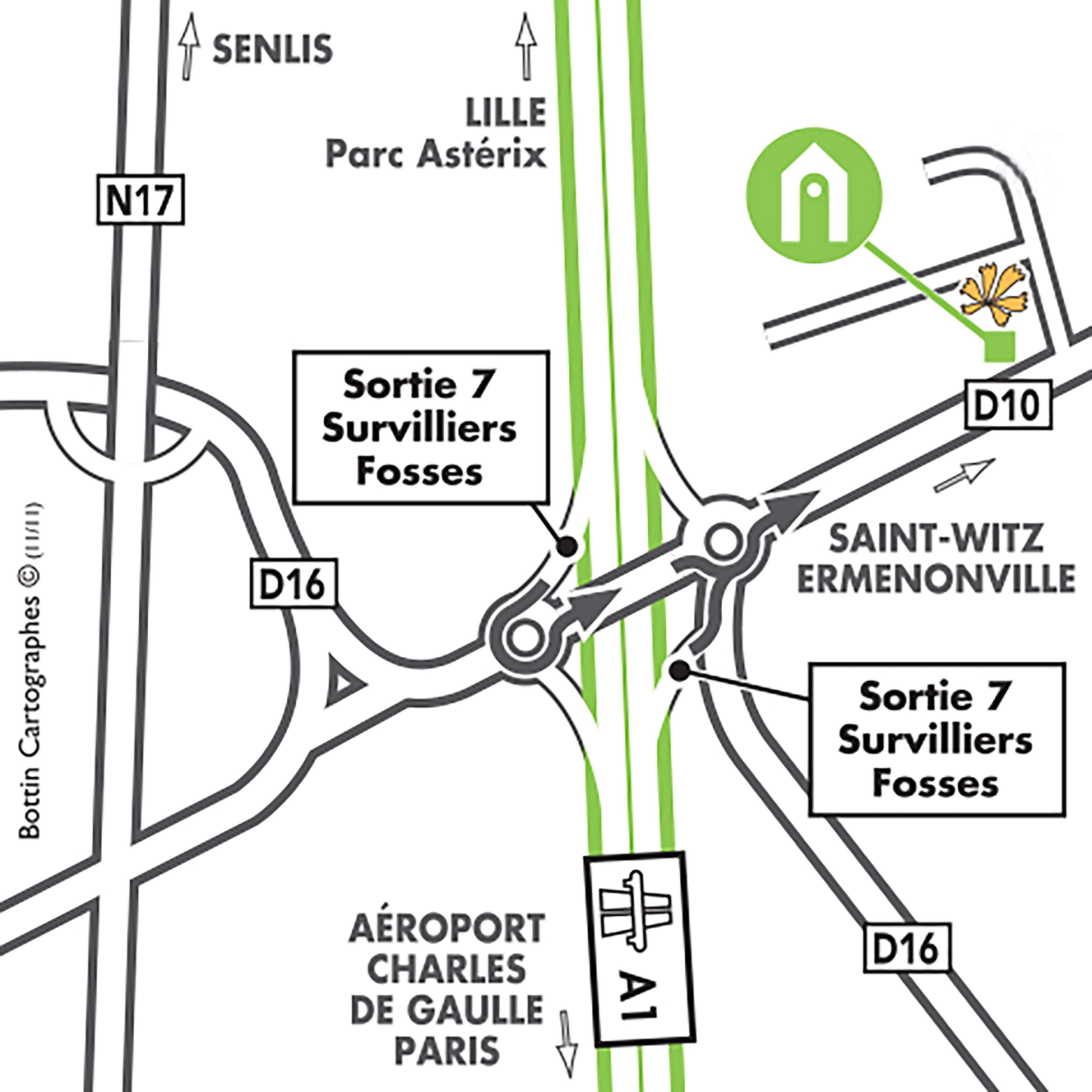 Hotel Roissy - Witz Ex-campanile Roissy - Witz